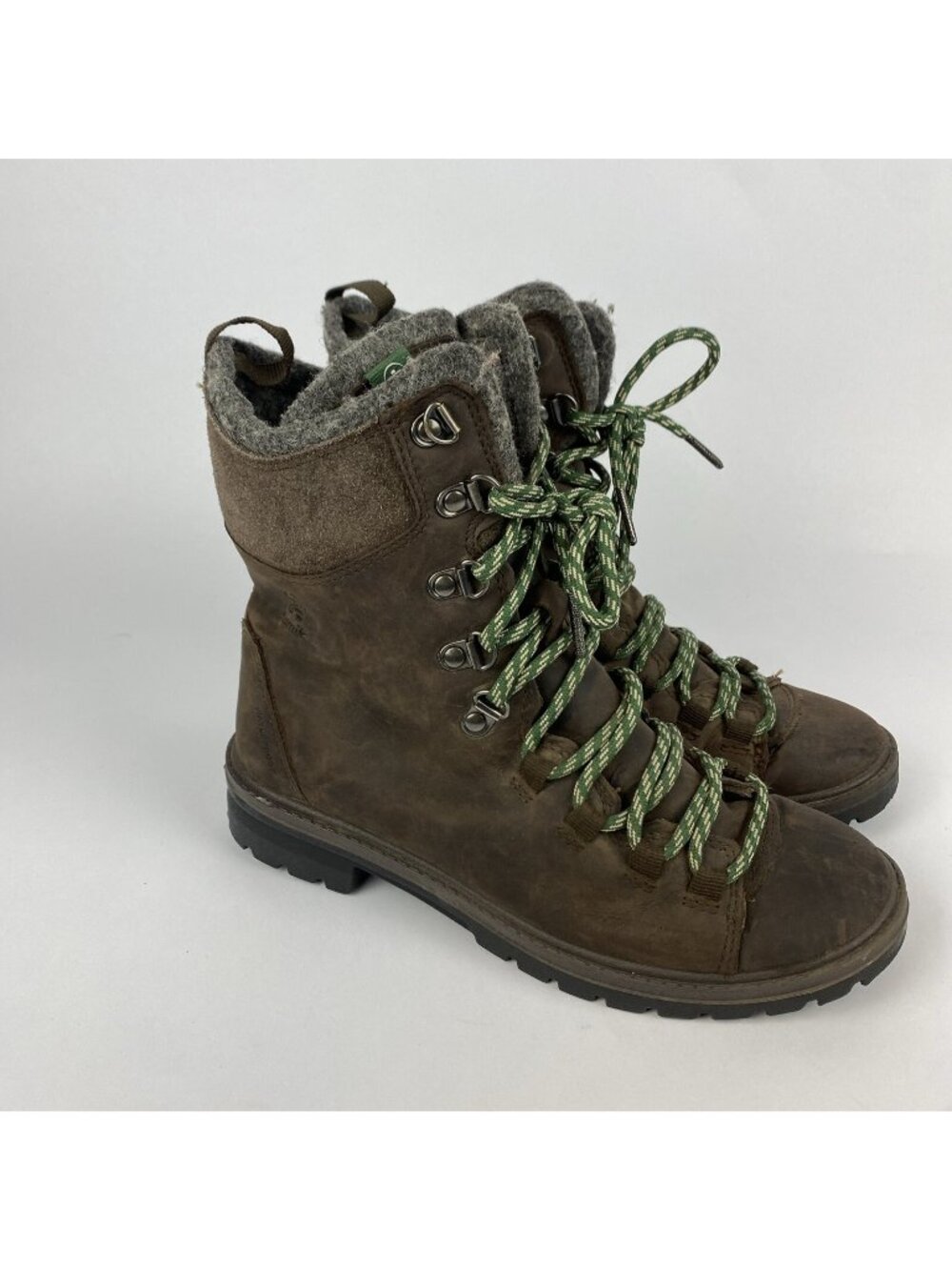 Kamik Rogue Hiker  Waterproof Leather Fleece Lined Woman’s Boots Size 7